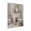 Trademark Fine Art Marilyn Hageman 'French Bath Iv Gray' Canvas Art, 14x19 WAP10410-C1419GG